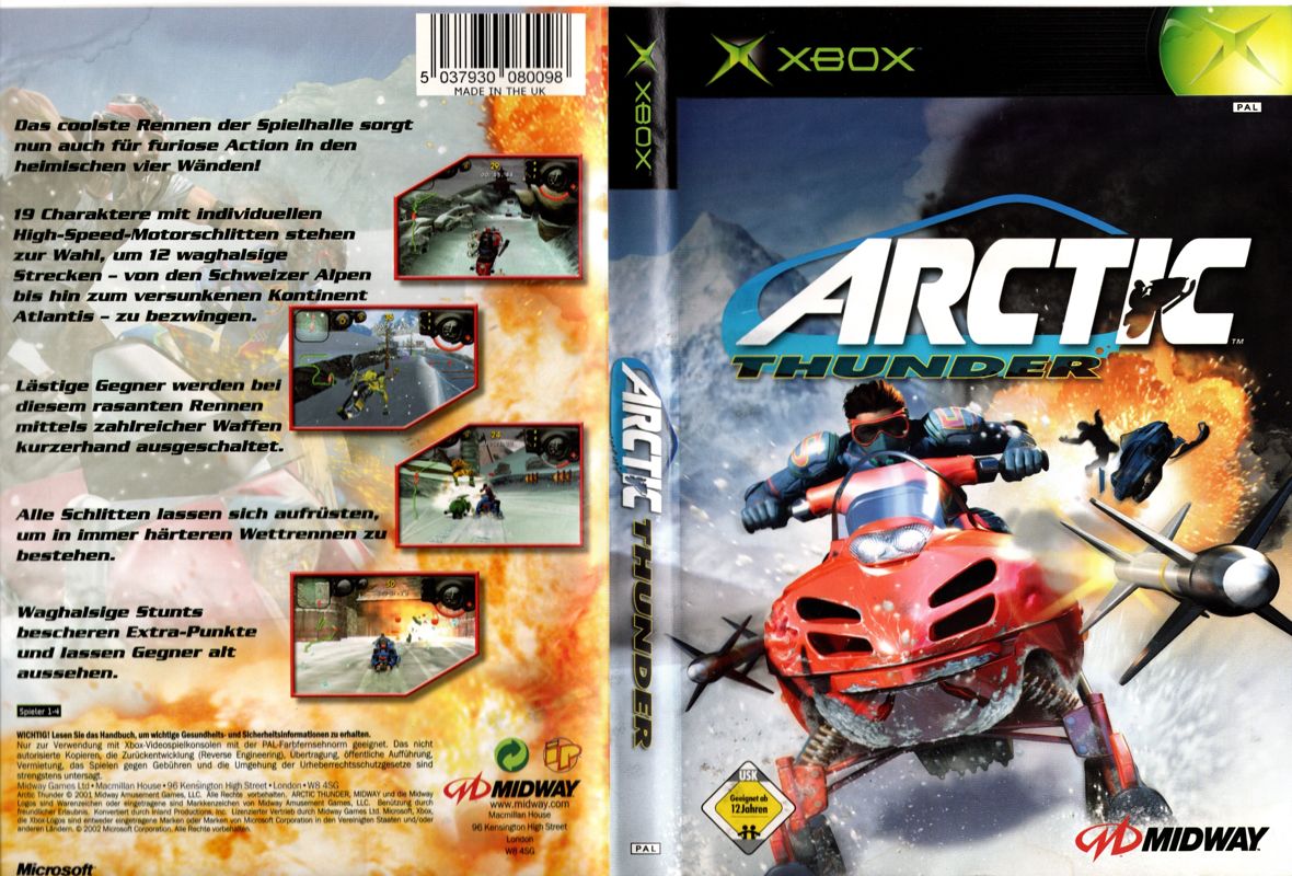 Arctic Thunder box art for Xbox